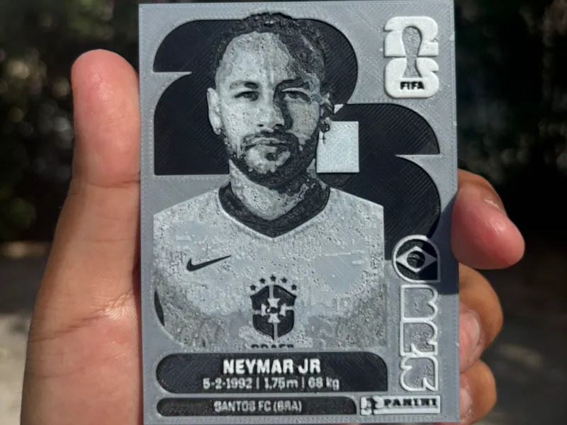 Sticker panini Neymar 2026