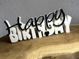 Happy Birthday Sign