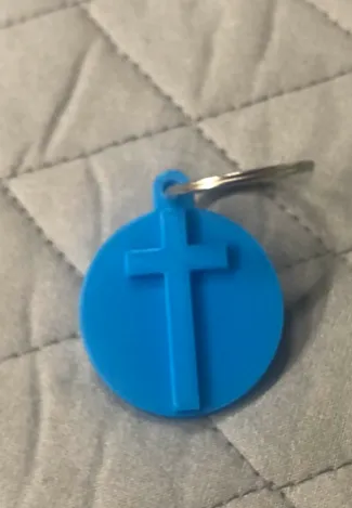 Cross Keychain that symbolizes Jesus death