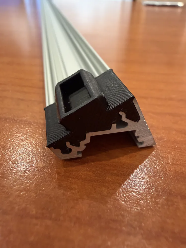 LED Strip Clip for Schrack AC Distribution Boards - Free 3D Print Model ...