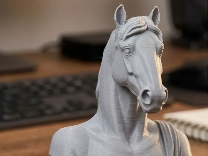 horse bust