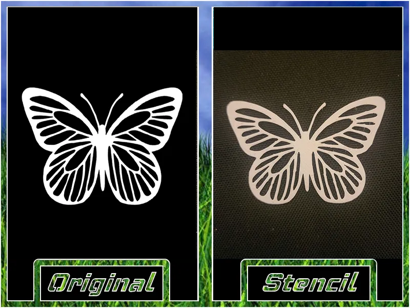 Butterfly Stencil