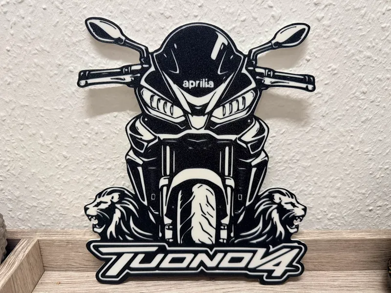 Aprilia Tuono V4 Wandbild