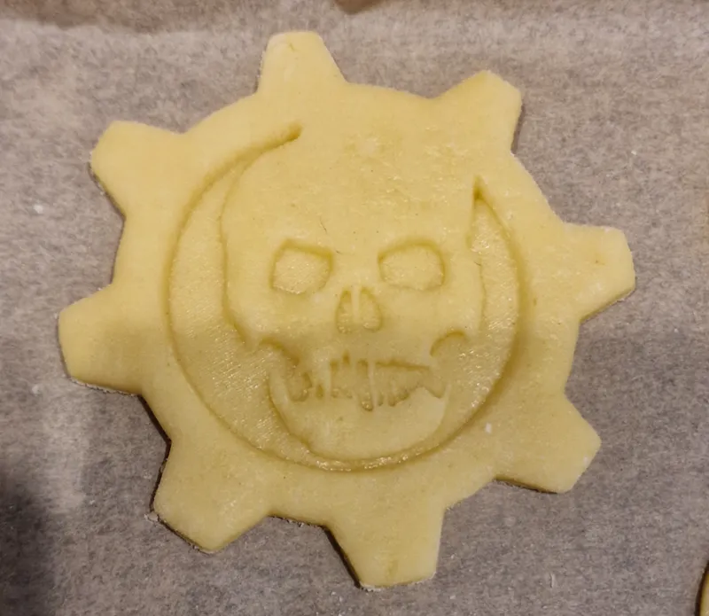 GearsofWar Crimson Omen Keks Cookie Cutter
