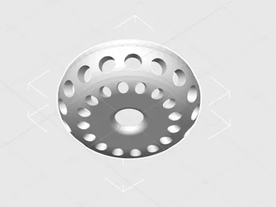 A1 / A1 mini Upgrade fan blower cover / dust guard