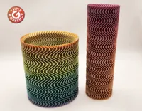Ensemble de vases ondulés hypnotiques — photo 4