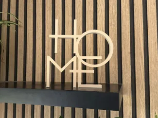 modern "Home" dekor  - minimalistic design