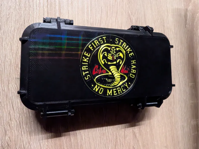 Flipper Zero Cobra Kai Case With Cable Insert