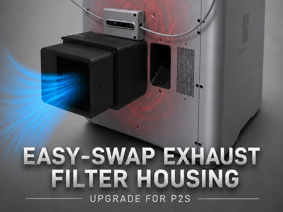 P2S Easy-Swap Exhaust Filter Housing MK1