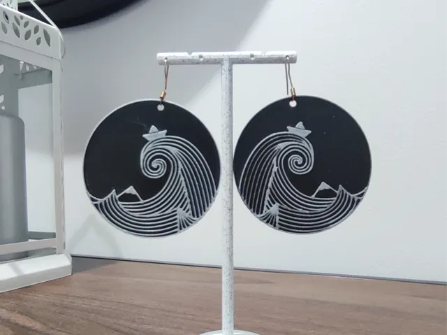 Aretes Travesía de Papel