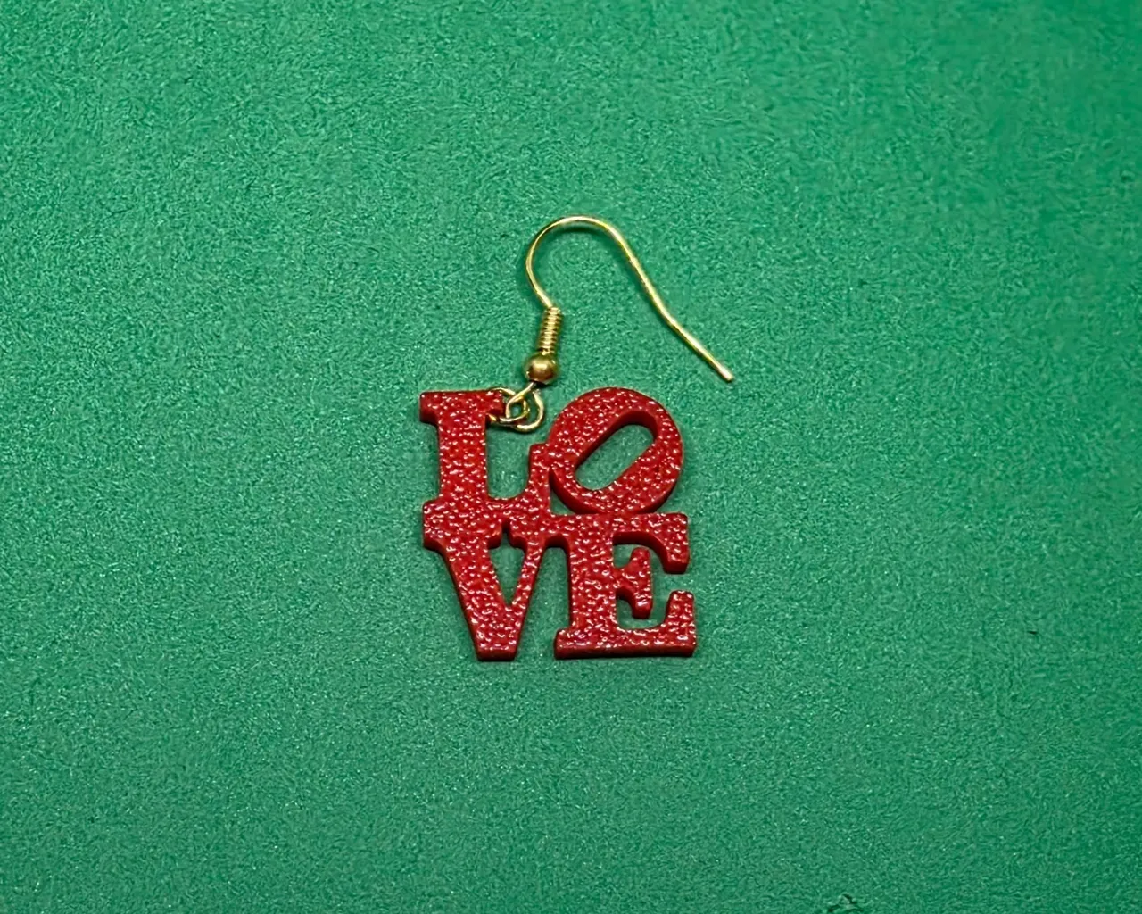 Love earrings for Valentines (not only) view 2