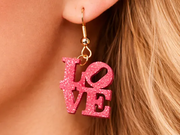 Love earrings for Valentines (not only)