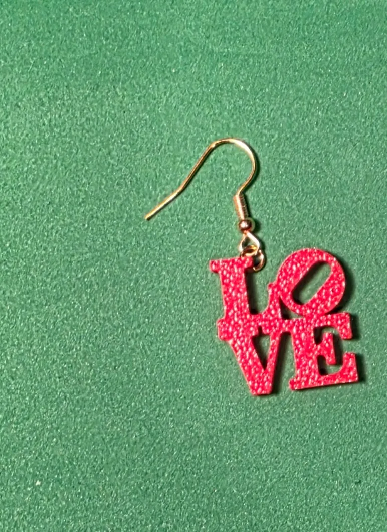 Love earrings for Valentines (not only) view 3