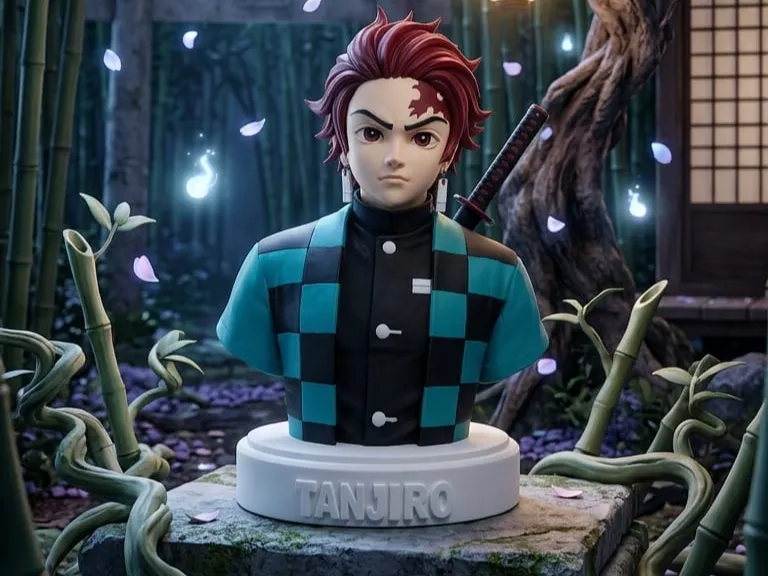 Buste Tanjiro Kamado Demon Slayer