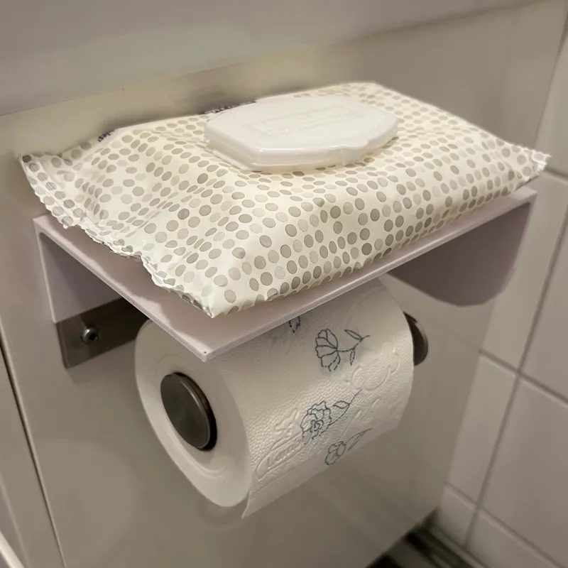 Ikea Grundtal Toilet Roll Holder Shelf