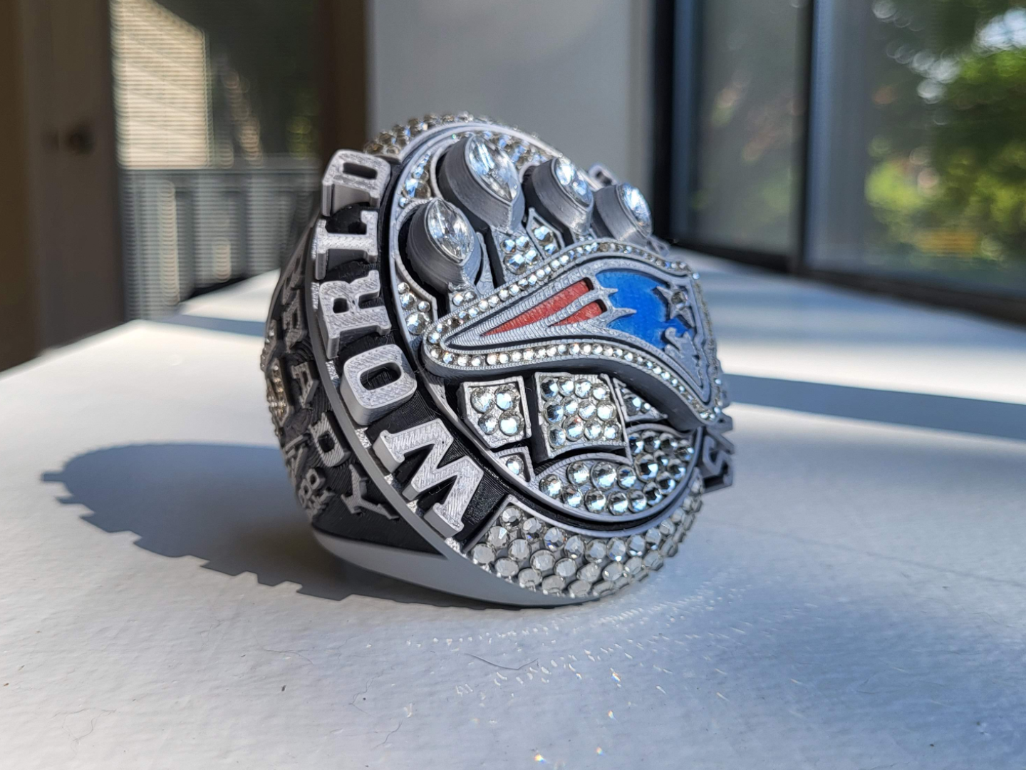 New England Patriots Superbowl XLIX Ring (large) 3D model