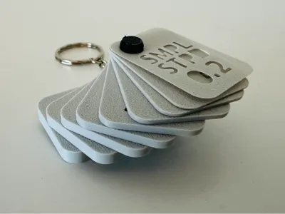 Thickness Gauge Keychain