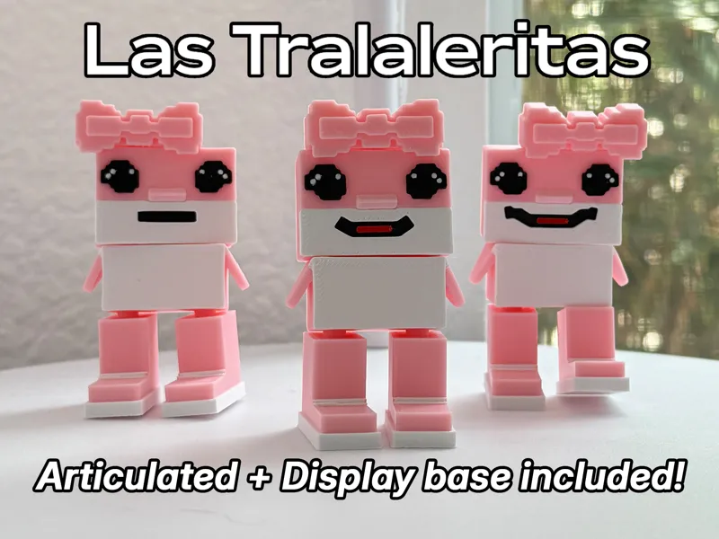 Las Tralaleritas Flexi Italian Brainrot
