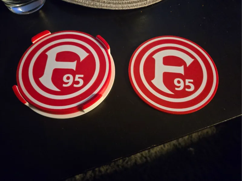 Fortuna Düsseldorf Untersetzer Coaster 