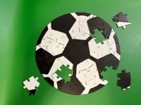 Football ball PUZZLE