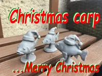Carpe de Noël sur socle — photo 2