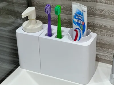 Modular Bathroom Organizer + Travel Cases