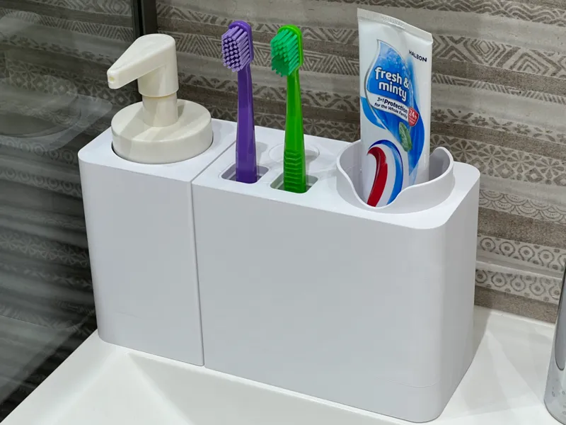 Modular Bathroom Organizer + Travel Cases