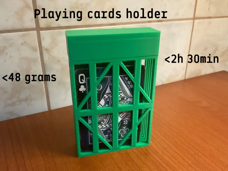 Playing cards holder