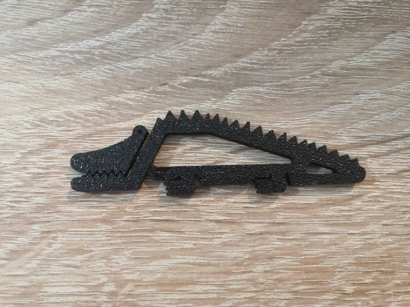 Crocodile opening mouth