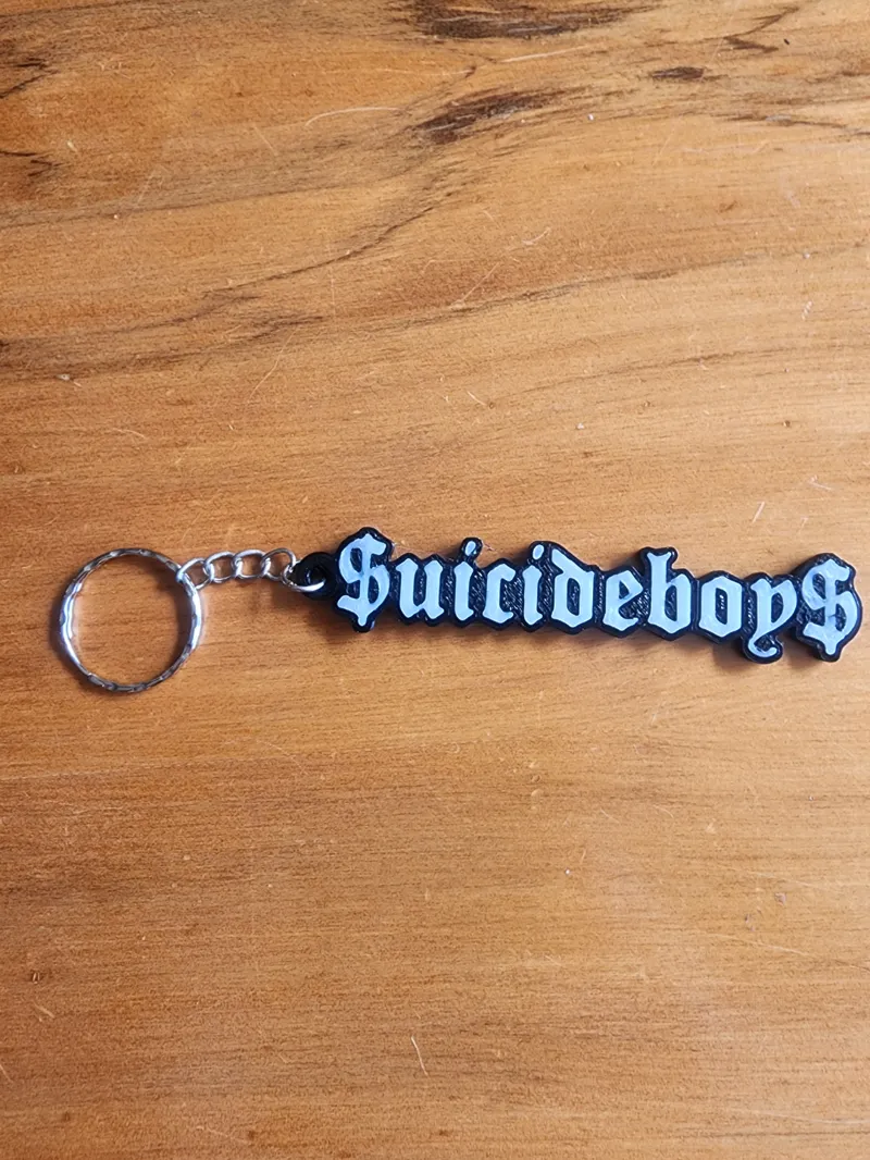 Suicide Boys Logo Keyring