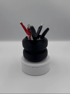 Air Bag Pen Holder – Desk Organizer