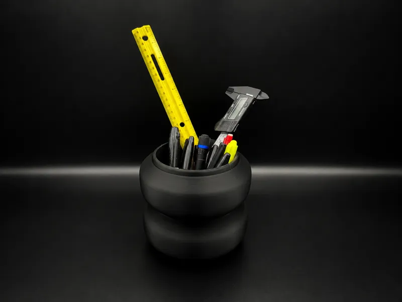 Air Bag Pen Holder – Desk Organizer