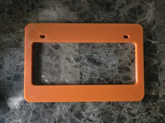 Canadian 5x8 Motorcycle License Plate Frame