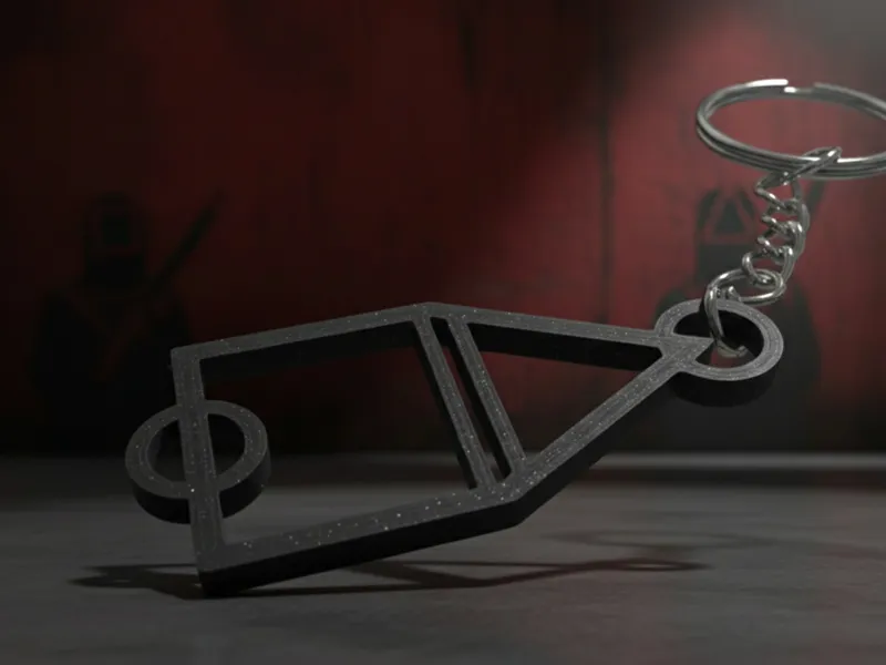 Squid Game Keychain Logo