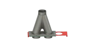 2-Way-Blastgate/ Y-Sperrschieber für HT50