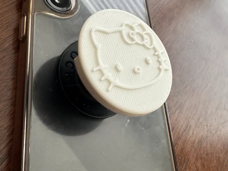 Hello Kitty pop socket cover