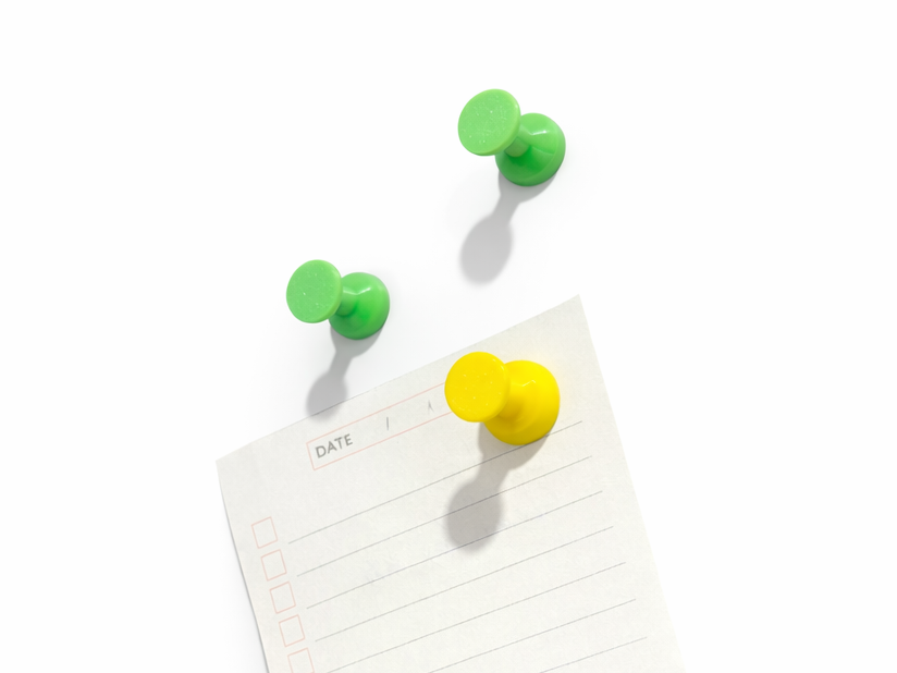Pushpin Magnets – Minimal Note Holders