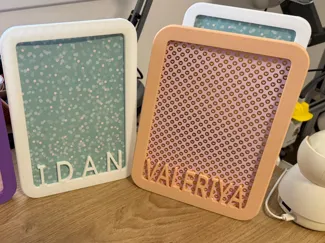 Photo Frame with Stand and Custom Name – 10×15 cm