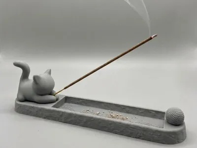 Cute Cat Incense Holder