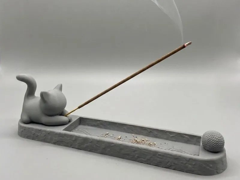 Cute Cat Incense Holder