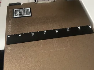 Bullet Journal A5 Punktrasterlineal (A1 mini v1)