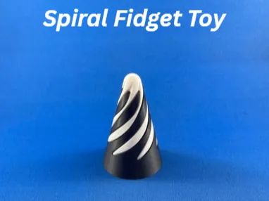 Spiral Cone Fun Fidget Toy (Passthrough)