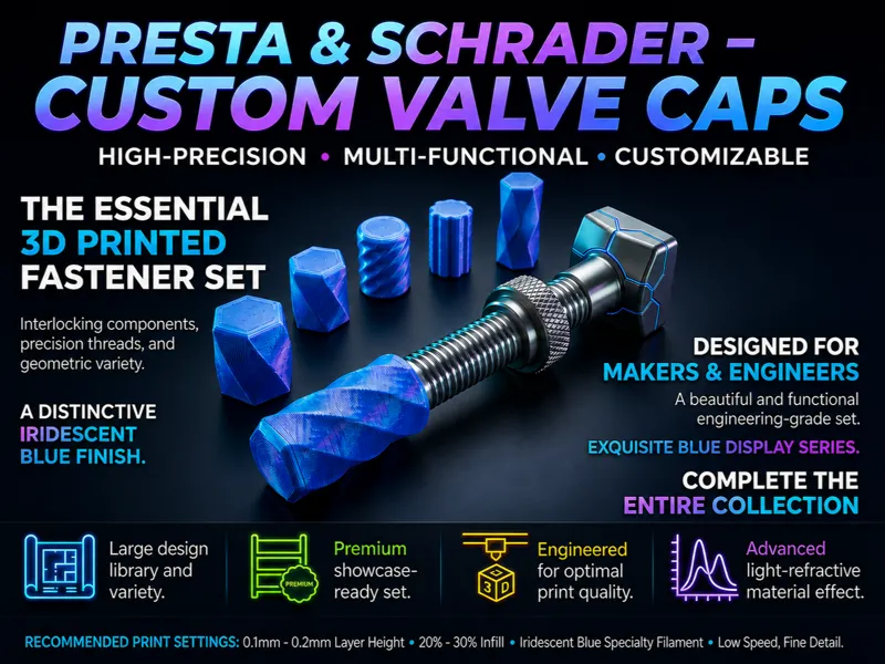 Custom Valve Caps - Presta | Schrader