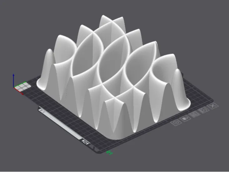 Monitor Riser Tangent Waves