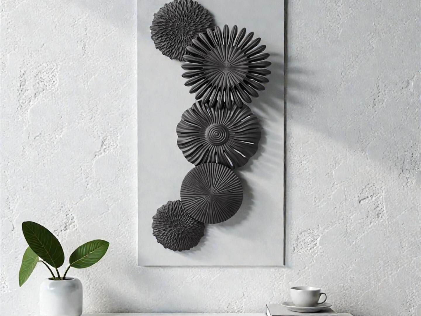 Luminous wall art design