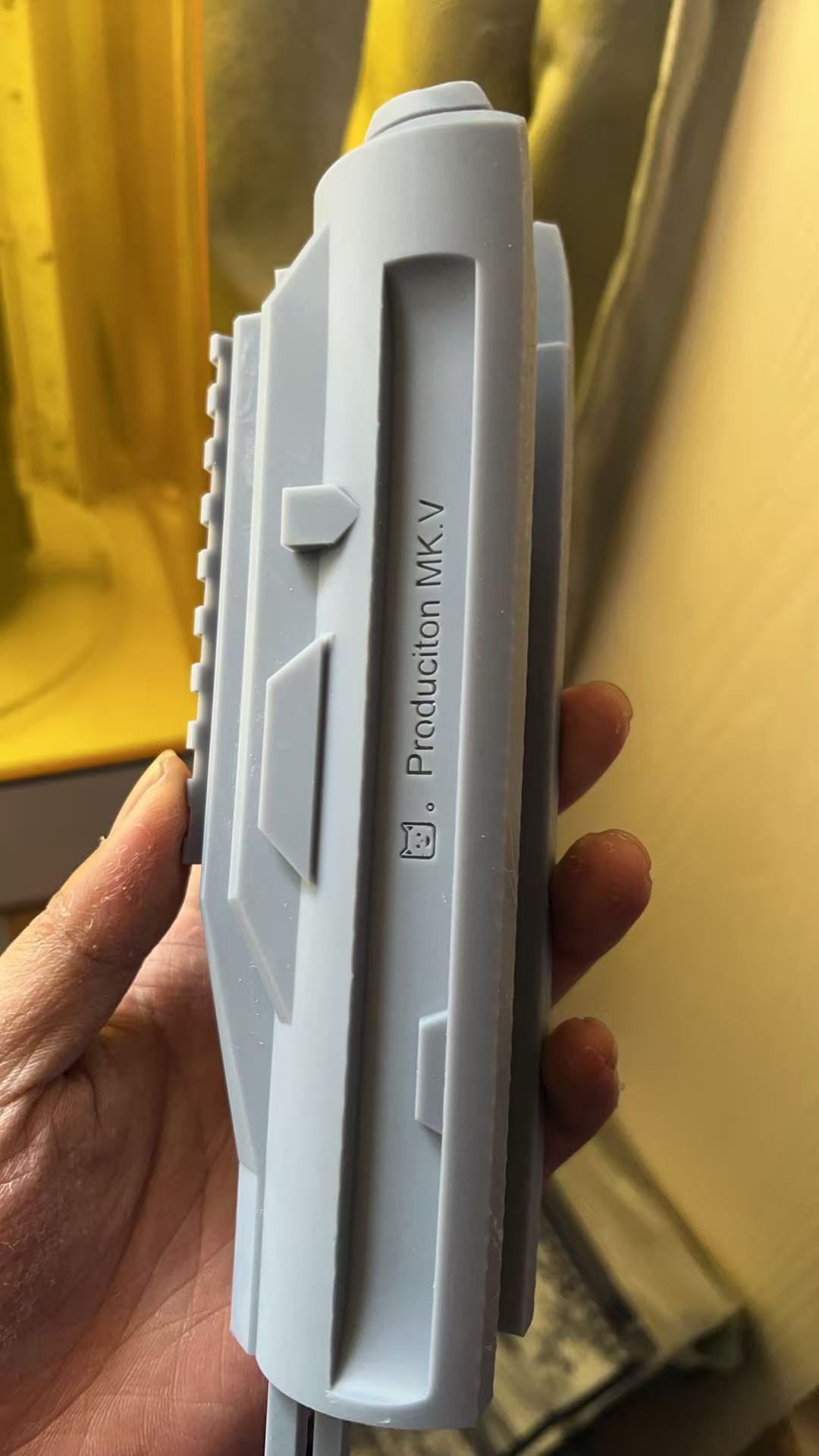 Miniatura 3 do modelo 3D 【小猫的胡思乱想】科幻水弹发射器MK V，2号波用