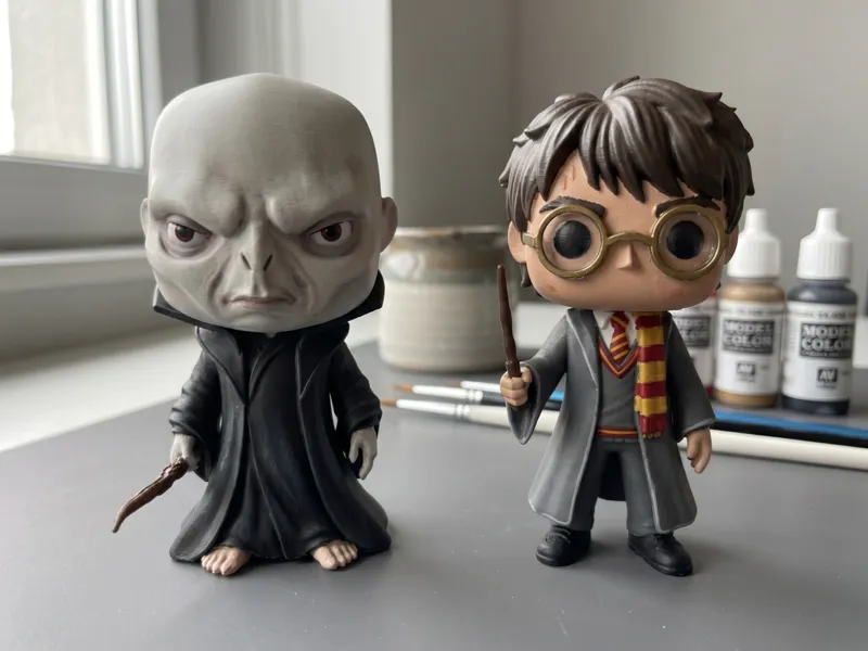 Harry Potter & Lord Voldemort Duo: Funko Pop Set