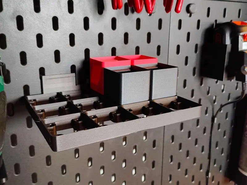 Skadis x Gridfinity low profile base plate