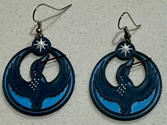 Minnesota Rebel Loon Earrings