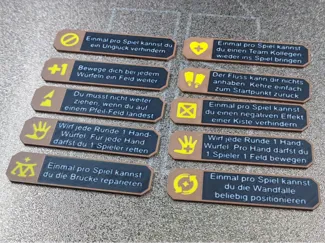 Relic Rush Spielerkarten Deutsch